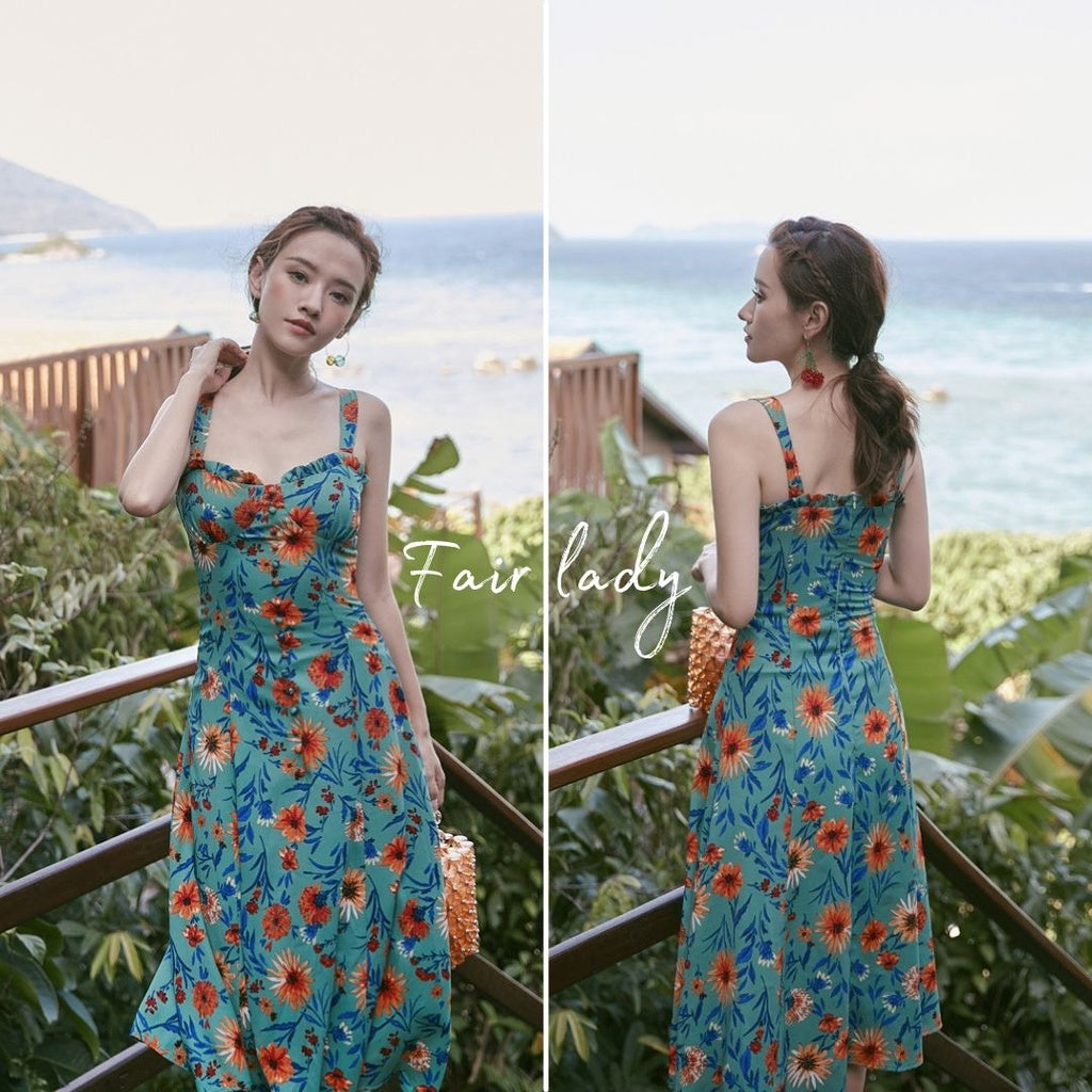 Dress on sale floral korea