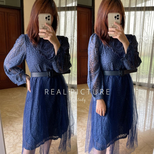 [READY]  LD 96 Nilah Brukat Lace Dress