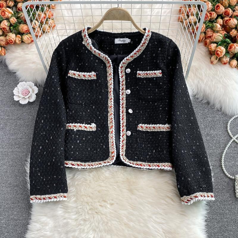 LD 102 Bev Tweed Blazer Outer Korea Fairlady