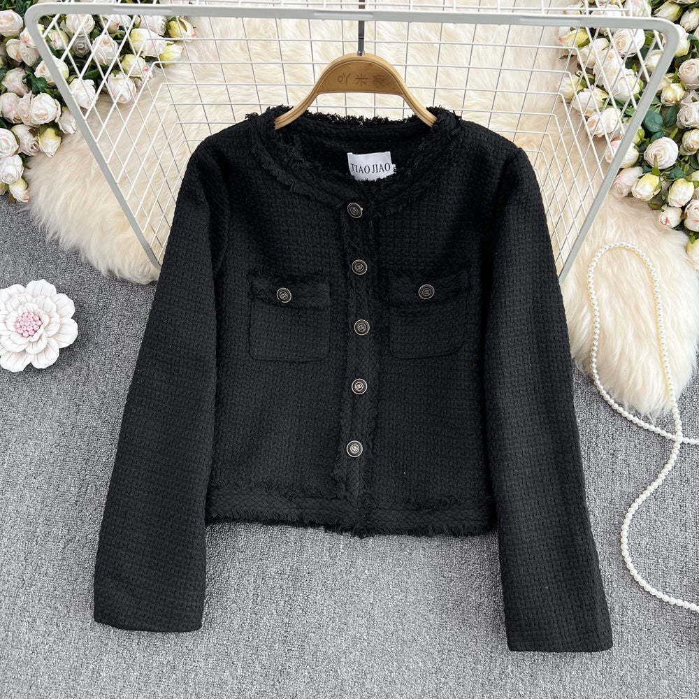 Raven Tweed Blazer Korea Fairlady