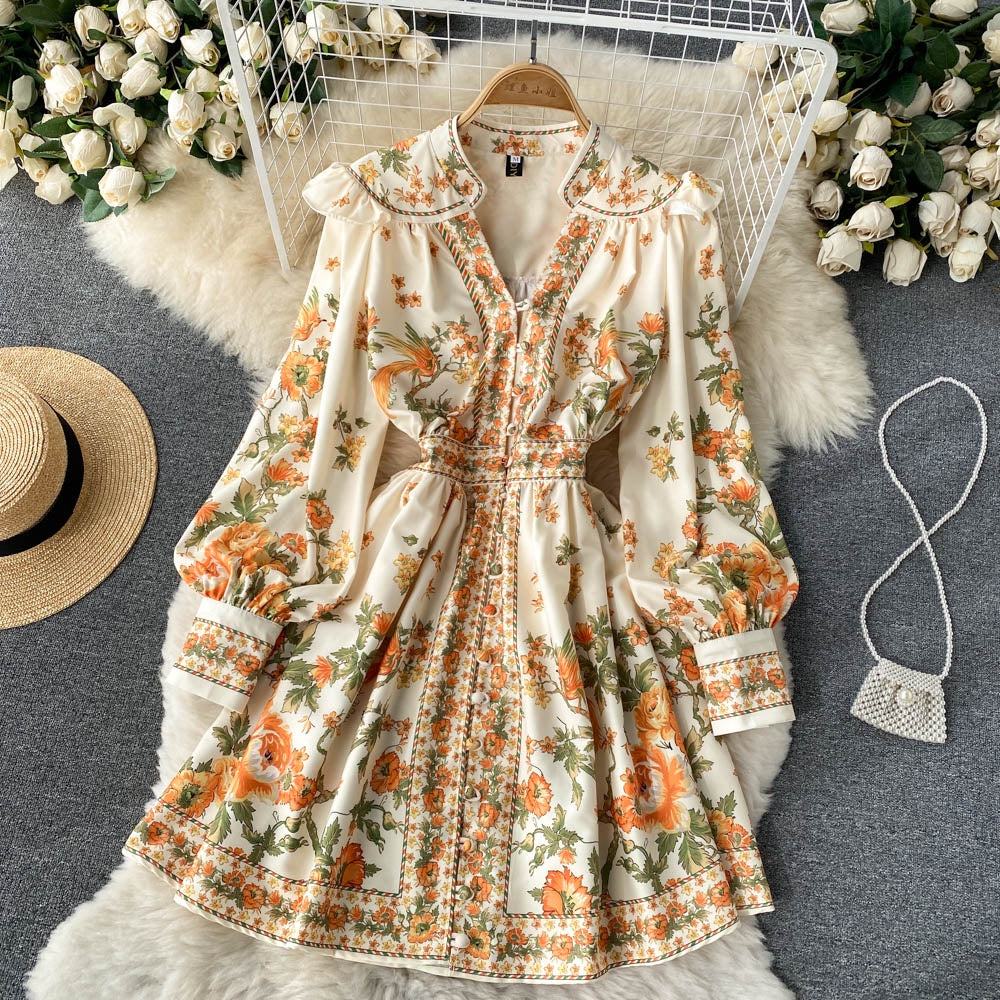 LD 96/100 Lucilla ZM Floral Dress Korea Fairlady