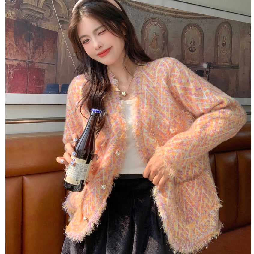 LD 98 Suzy Wool Fur Blazer Bulu Korea Fairlady