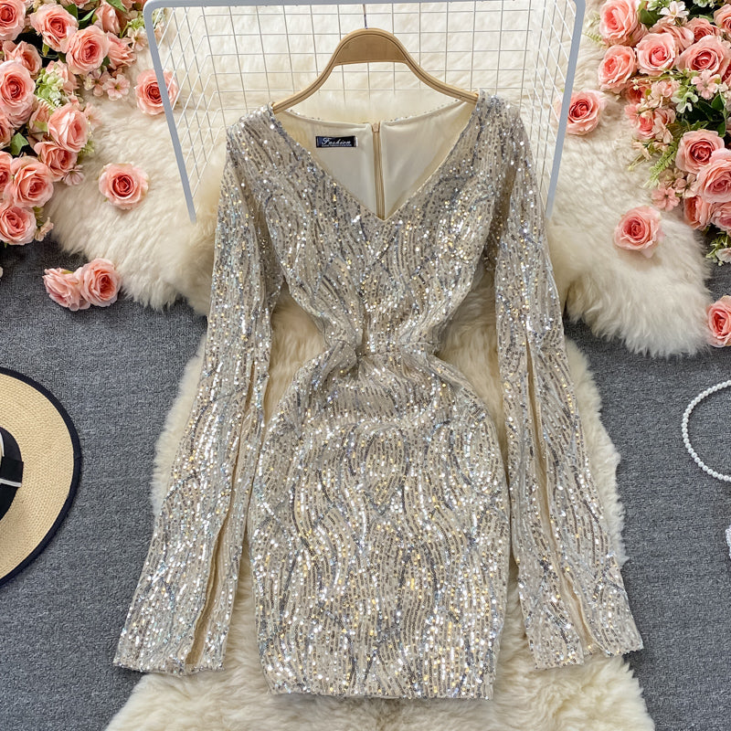 LD 88-98 Nives Sequin Mini Dress