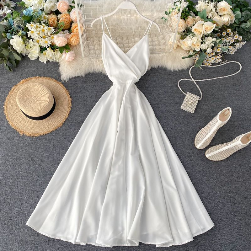 LD 88-96 Eveline Summer Dress Pantai Korea Fairlady