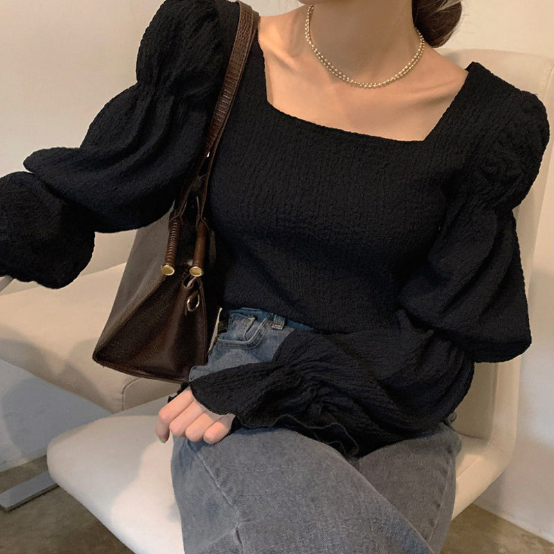 LD 90 Lilah Black Top Blouse