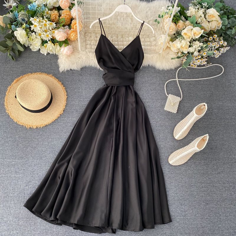 LD 88-96 Eveline Summer Dress Pantai Korea Fairlady