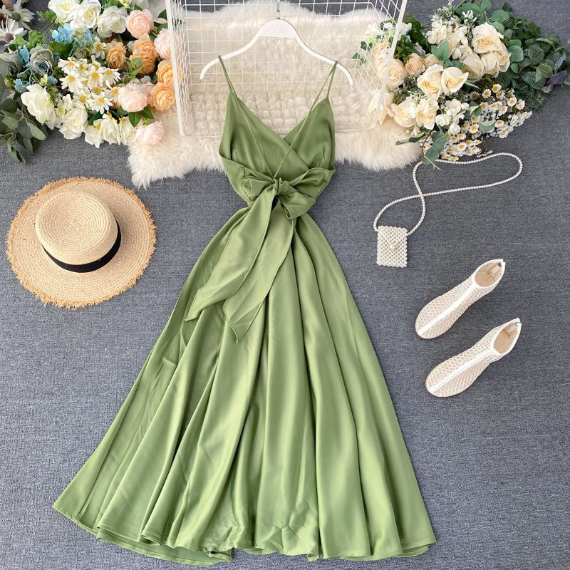 LD 88-96 Eveline Summer Dress Pantai Korea Fairlady