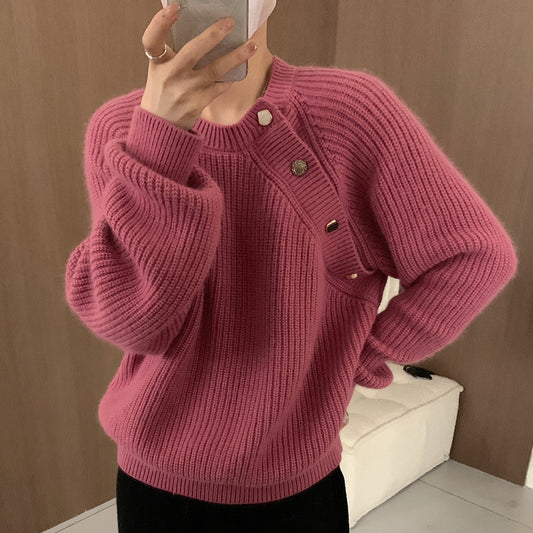 LD 110 Bernetta Knit Sweater Rajut Korea Fairlady