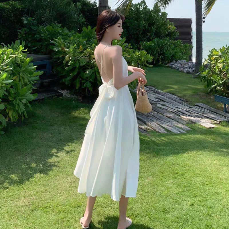 LD 88-96 Eveline Summer Dress Pantai Korea Fairlady