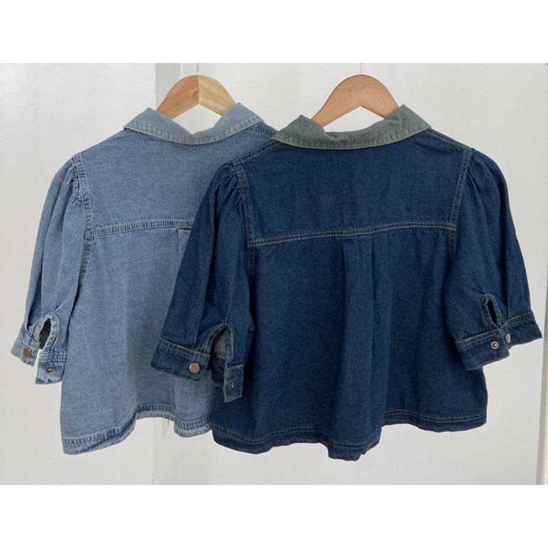 LD 86 Ayane Denim Top Fairlady 133