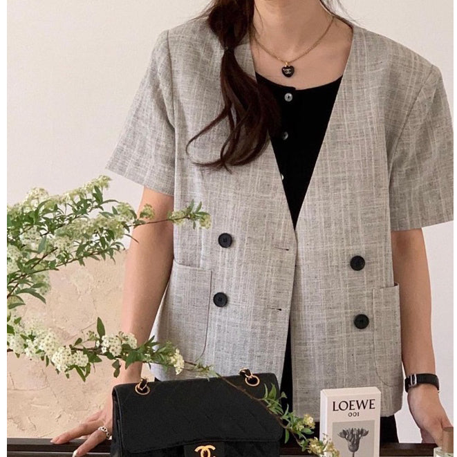 LD 102 Hatsue Top Blazer Pendek Fairlady 133