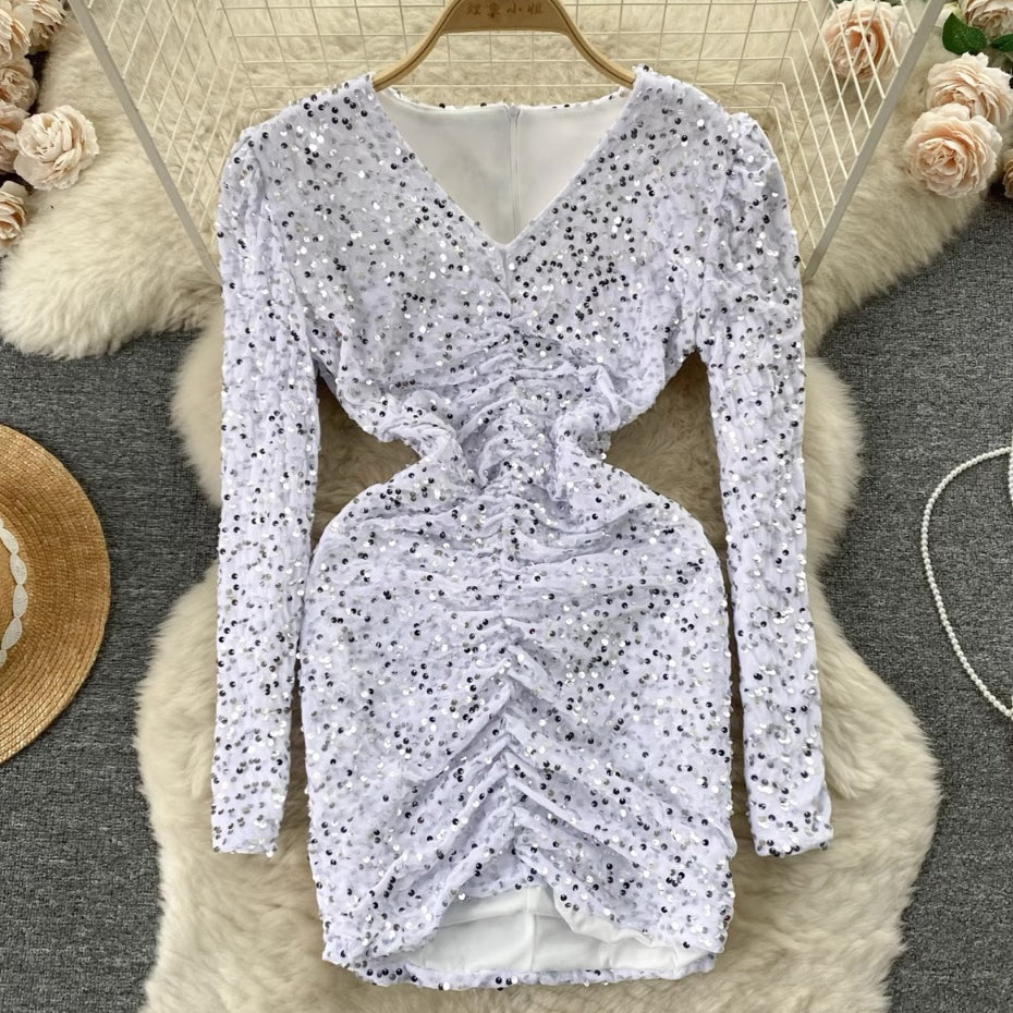 [READY] LD 86-94 Gloria Sequin Mini Dress