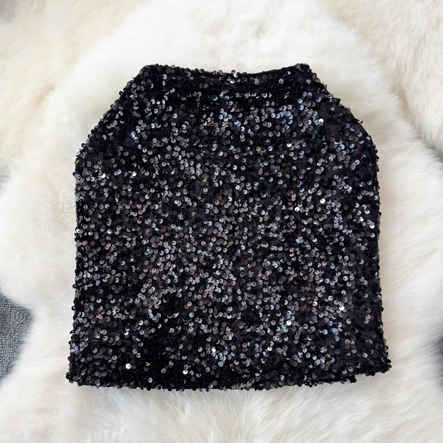 [READY] LP 76-78 Maisie Sequin Mini Skirt