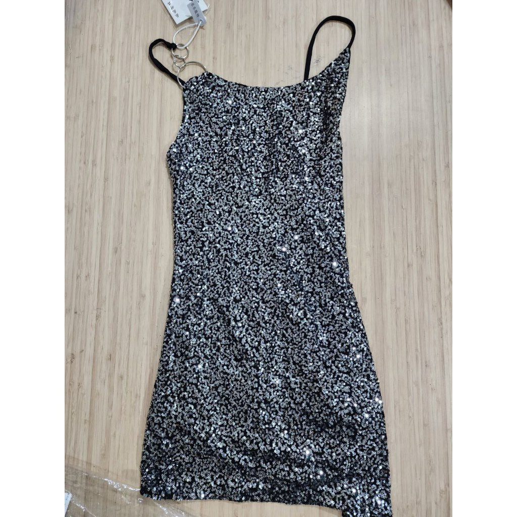 [READY STOCK] LD 78-98 Lita Sequin Party Mini Dress Pesta Korean Style Premium Fairlady_id 04/06