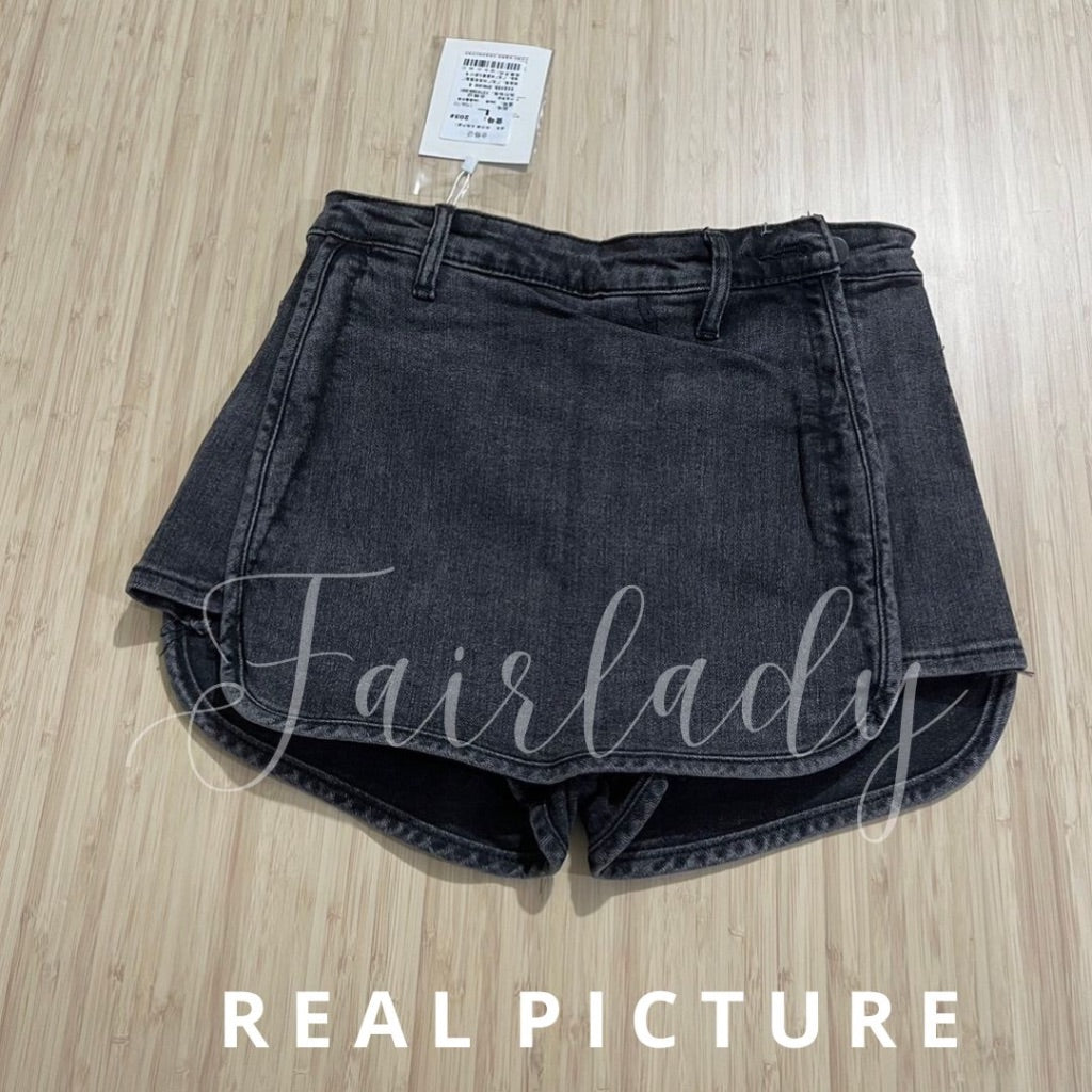 LP 66 Lise BLACK Denim Shorts Jeans Fairlady 136