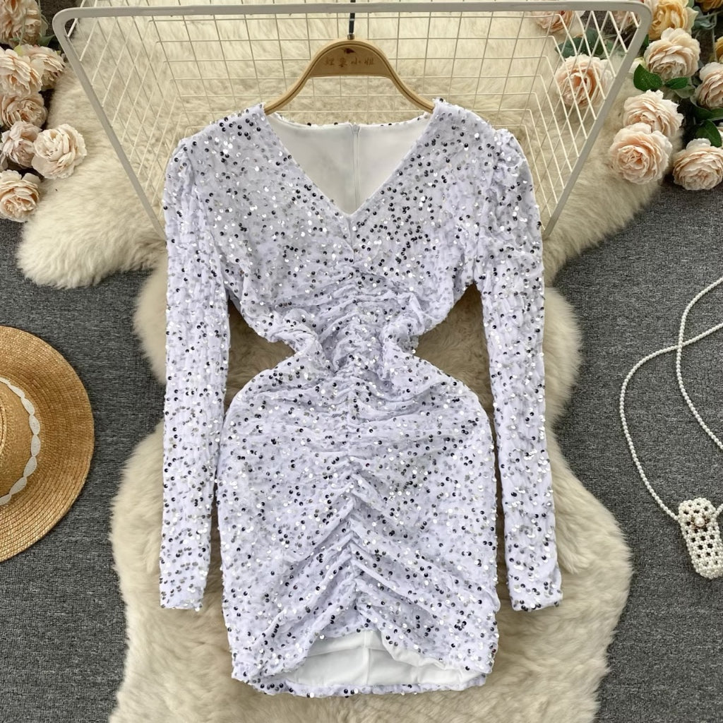 [READY] LD 86-94 Gloria Sequin Mini Dress