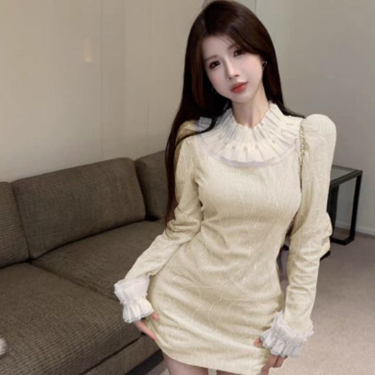 [READY] LD 84-88 Hannah Sequin Velvet Mini Dress