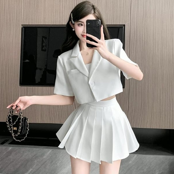 LD 104/72 Safra White Set Top+Skort Fairlady 166