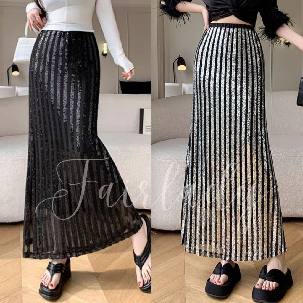 [READY] LP 62-94 Ponya Sequin Skirt