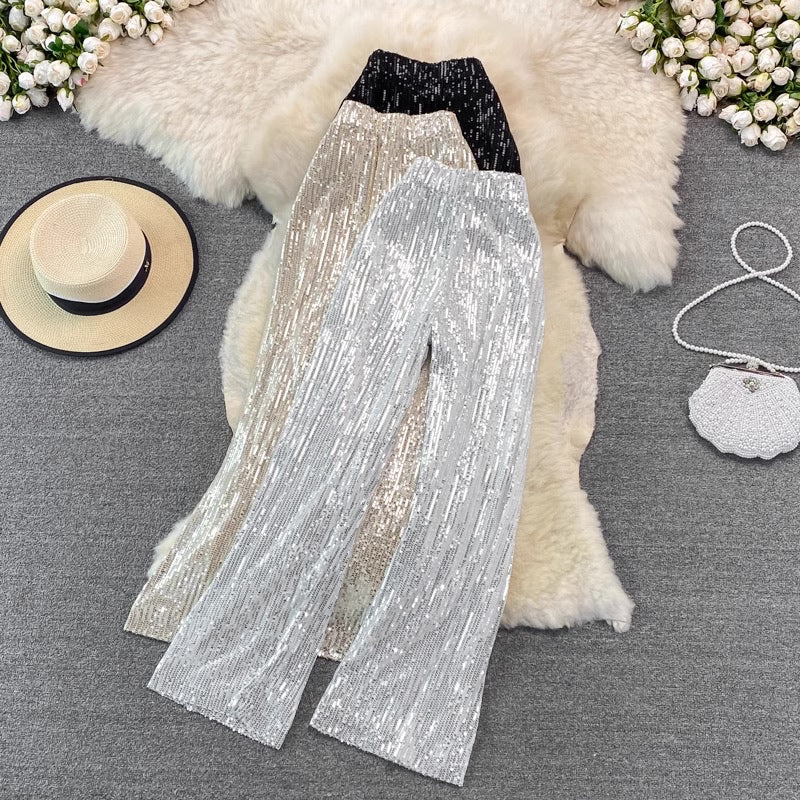 [READY STOCK] LP 64-104 Perine Sequin Party Pants Pesta Korean Style Premium Fairlady_id 14/07