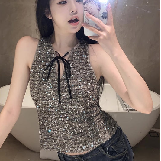 [READY STOCK] LD 78-88 Kanna Sequin Party Top Pesta Korean Style Premium Fairlady 11