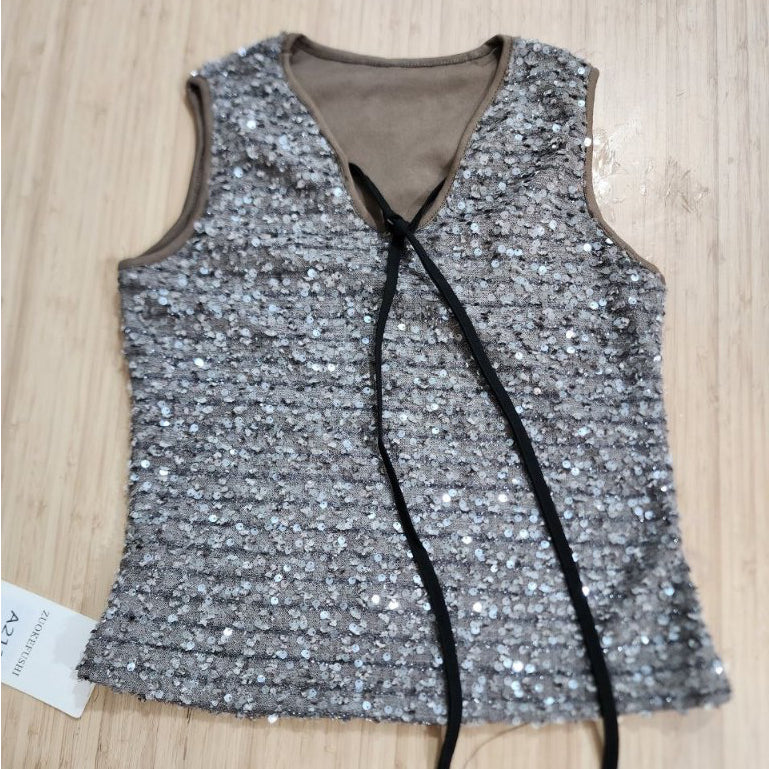 [READY STOCK] LD 78-88 Kanna Sequin Party Top Pesta Korean Style Premium Fairlady 11