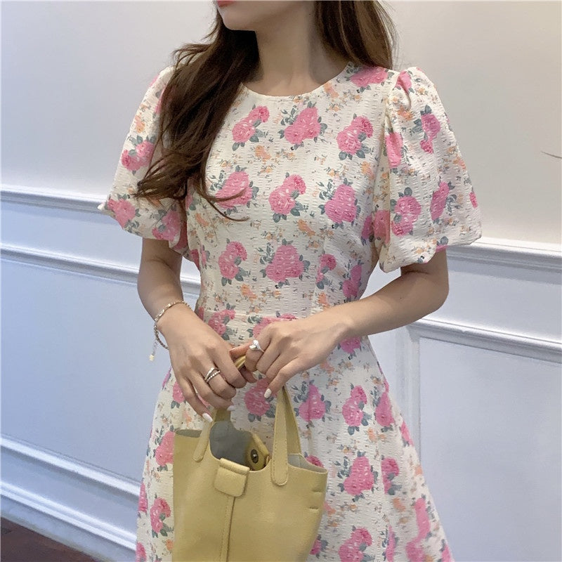 LD 88-90 Suzanne Floral Dress Korea Fairlady