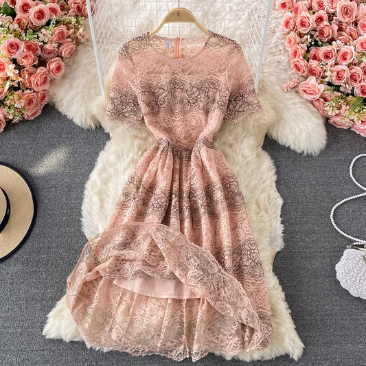 [READY] LD 96 BIG Charlie Brukat Lace Dress