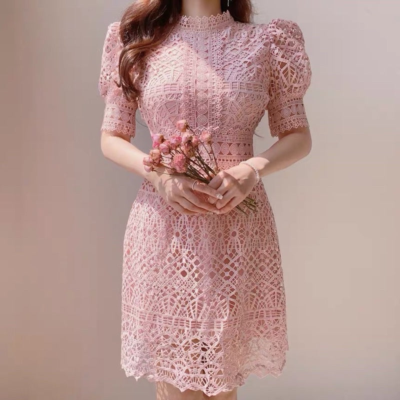 Nora Brukat Dress Korea Fairlady