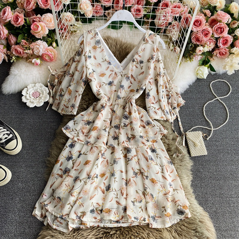 Aline Floral Dress