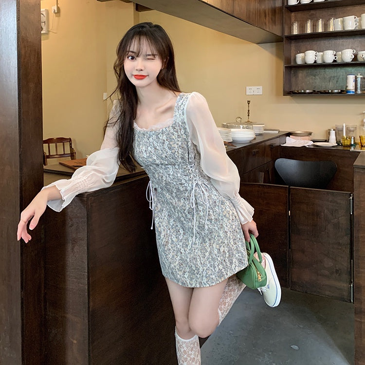 BIG SIZE Bertine Dress Korea Fairlady