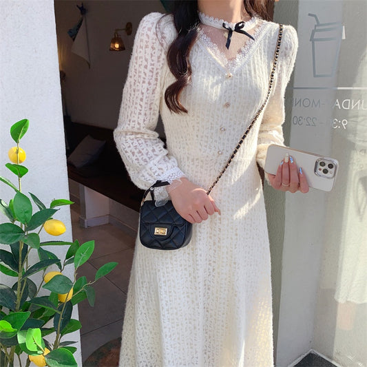 Becca White Fur Dress