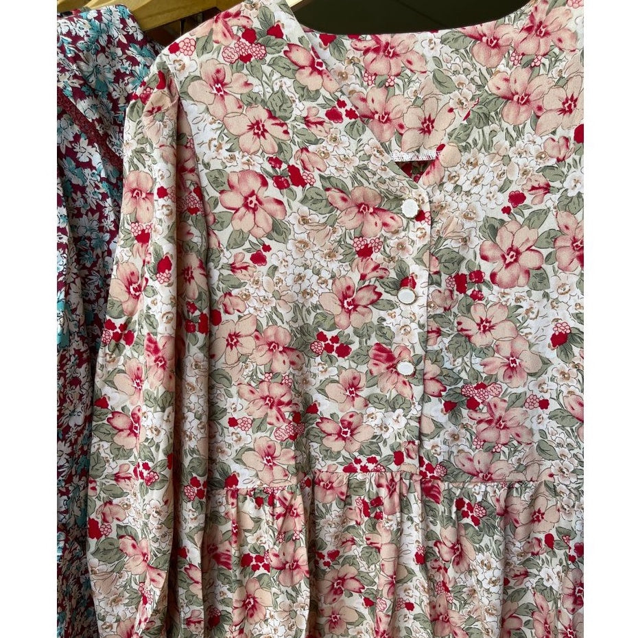 Vela Floral Dress Korea Fairlady