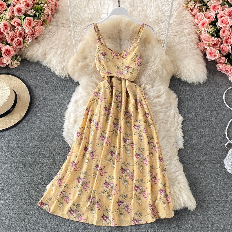 Coraline Floral Dress Korea Fairlady