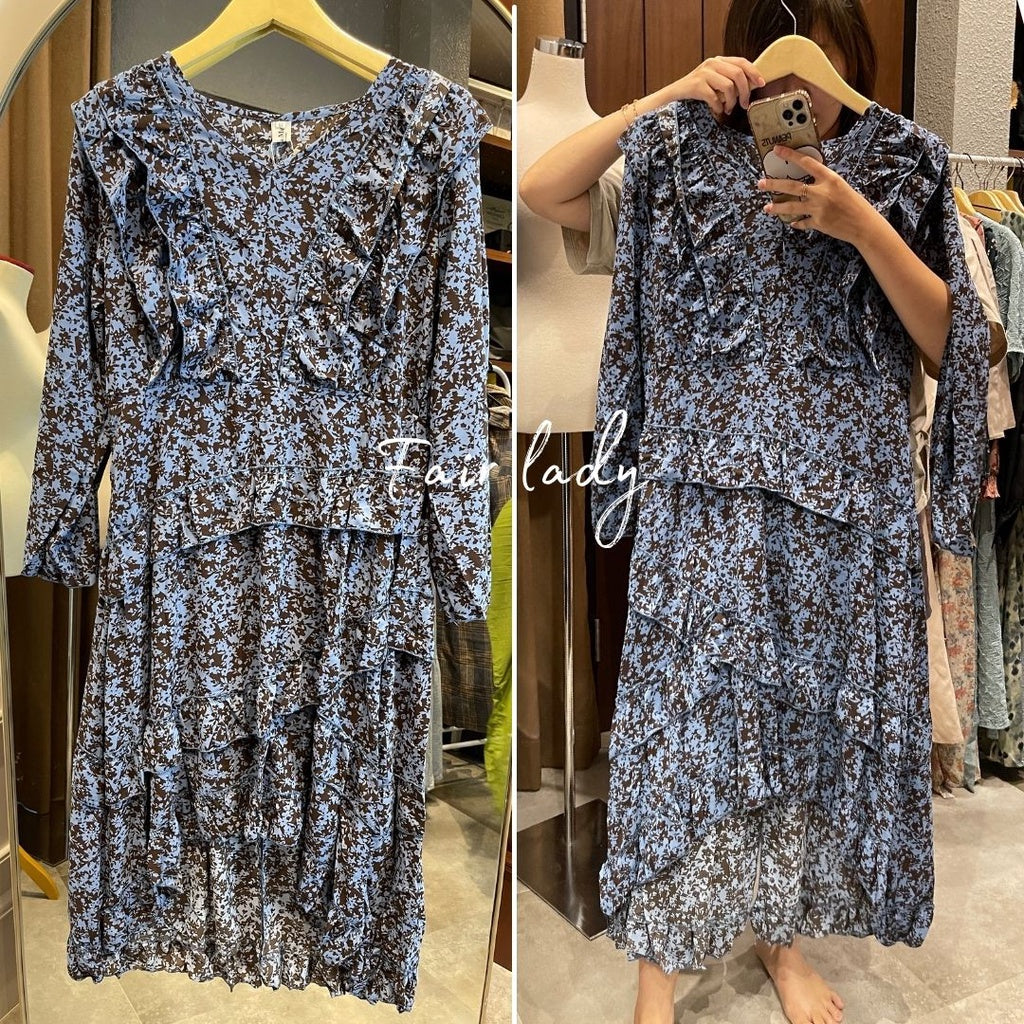 Bria Floral Dress Korea Fairlady