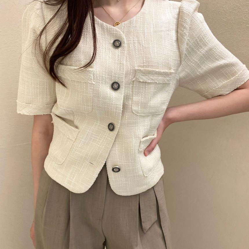 Pam Tweed Top Korea Fairlady