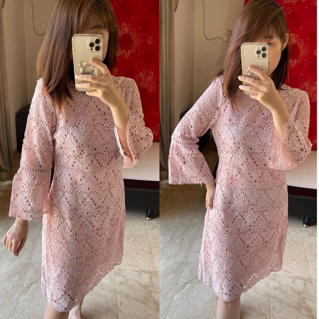 Celeste Brukat Dress Korea Fairlady