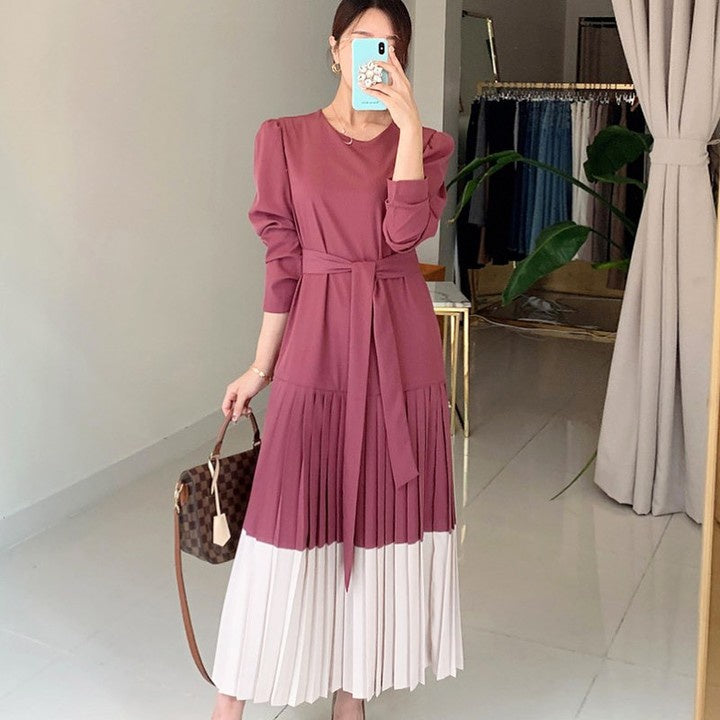 Juliet Dress Fuchsia Korea Fairlady