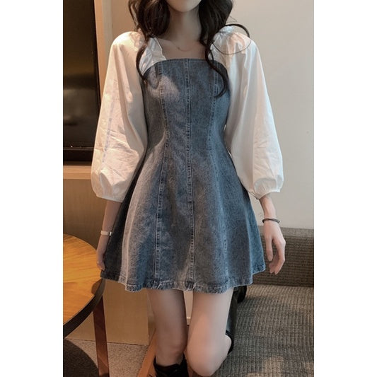 Bristol Denim Dress Korea Jumbo Fairlady