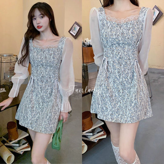 BIG SIZE Bertine Dress Korea Fairlady