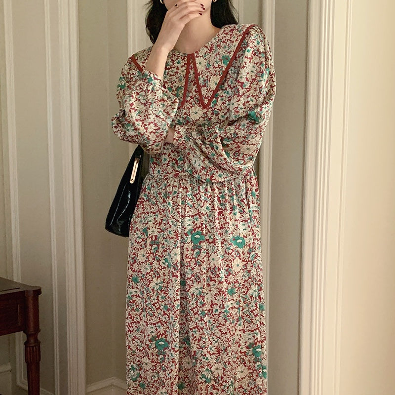 Vibha Floral Dress Korea Fairlady