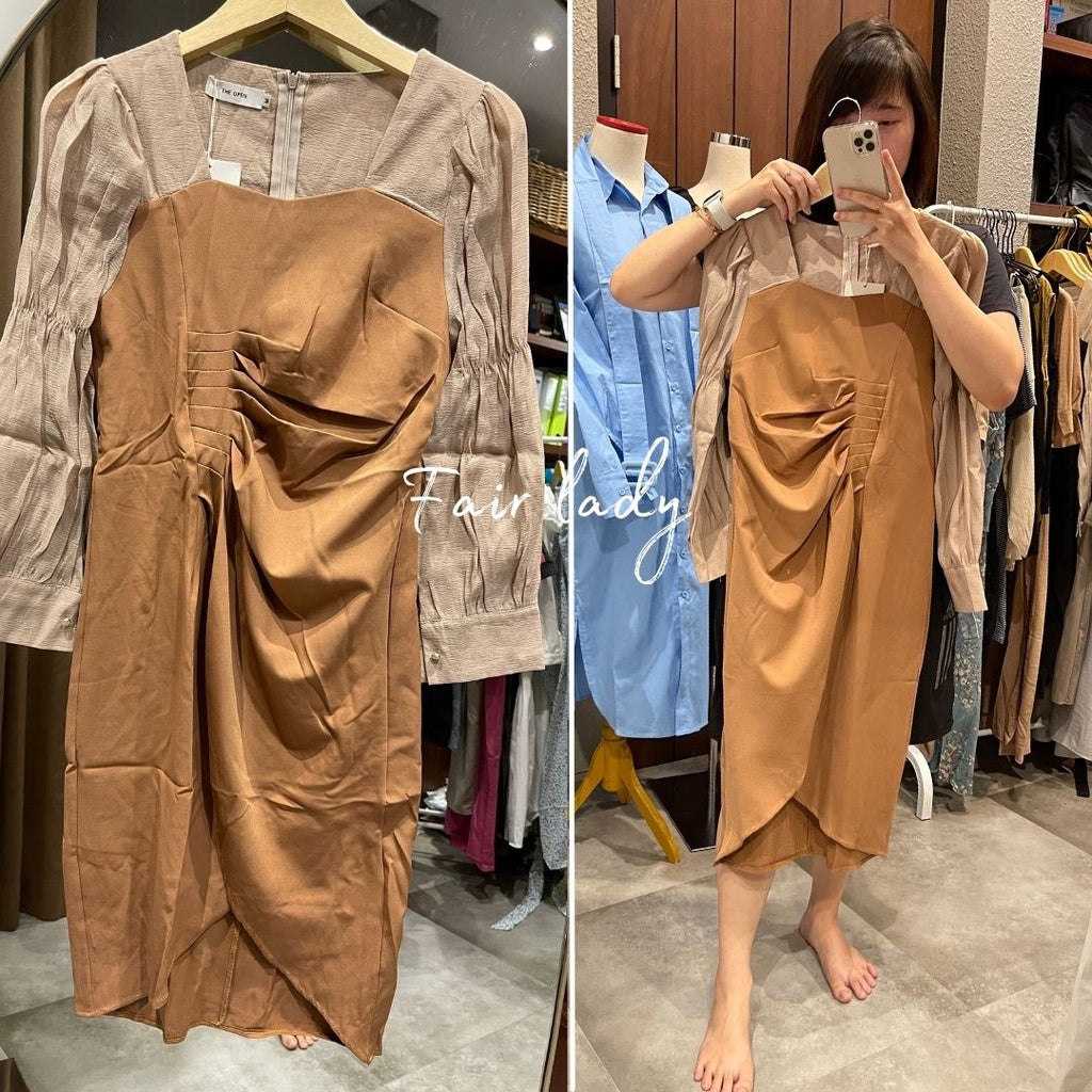 Zeta Dress Khaki