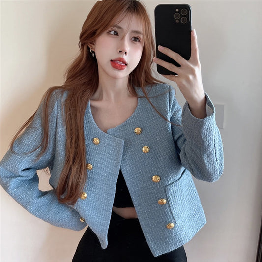 Fara Tweed Blazer Korea Fairlady