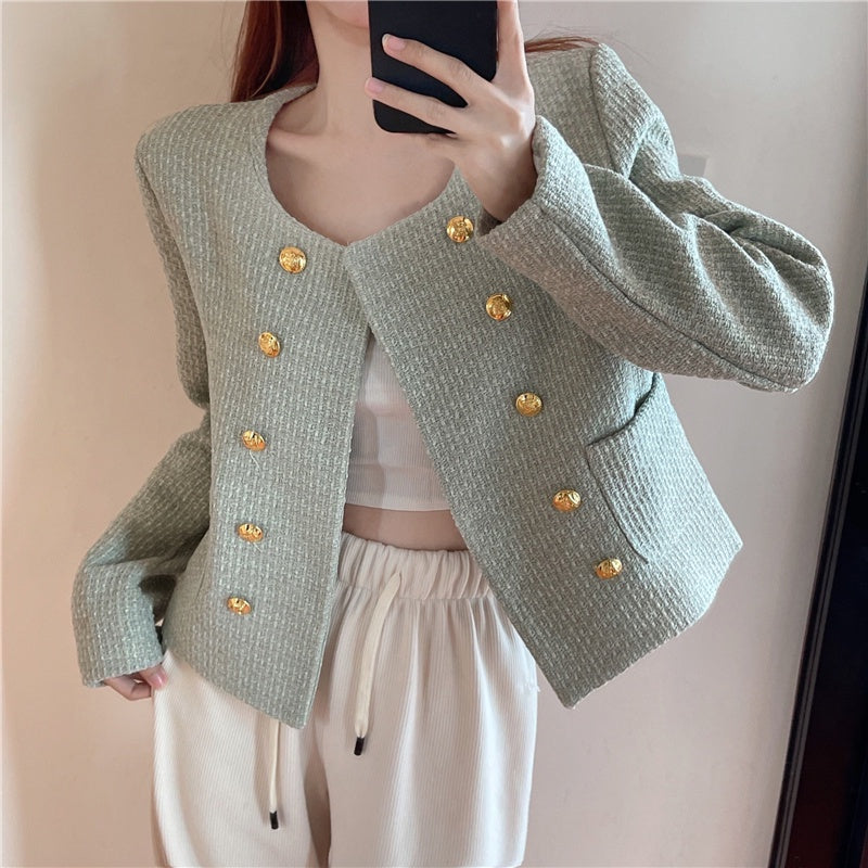 Fara Tweed Blazer Korea Fairlady