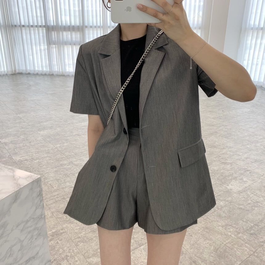 Rayen Set Blazer+Shorts