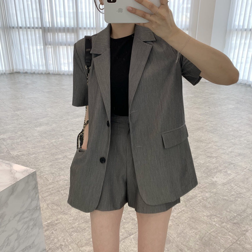 Rayen Set Blazer+Shorts