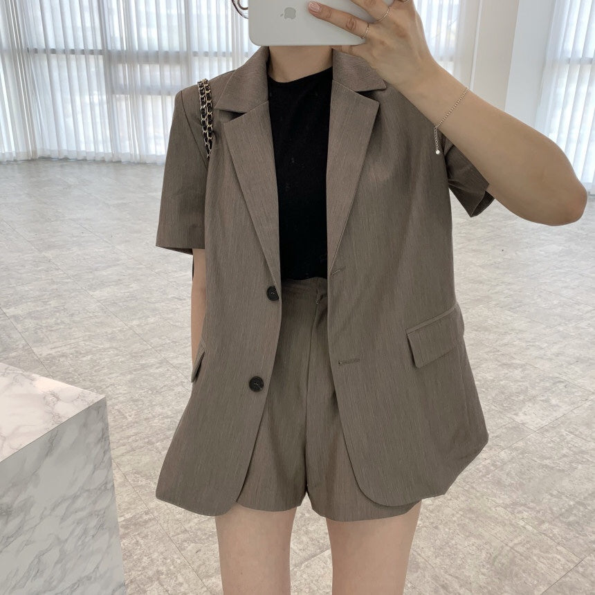 Rayen Set Blazer+Shorts