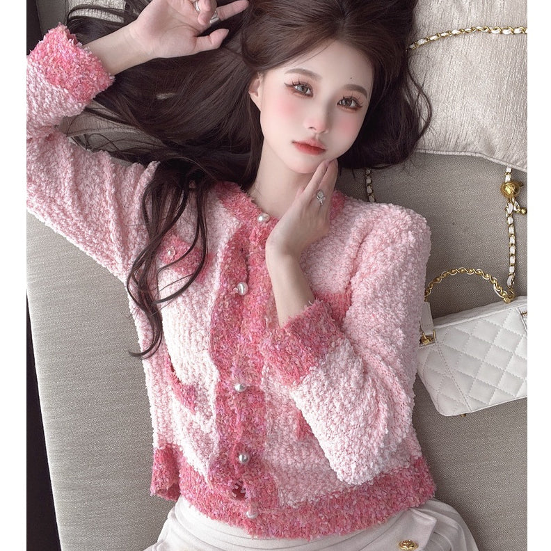 Briella Knit Wool Outer Cardigan Korea Fairlady