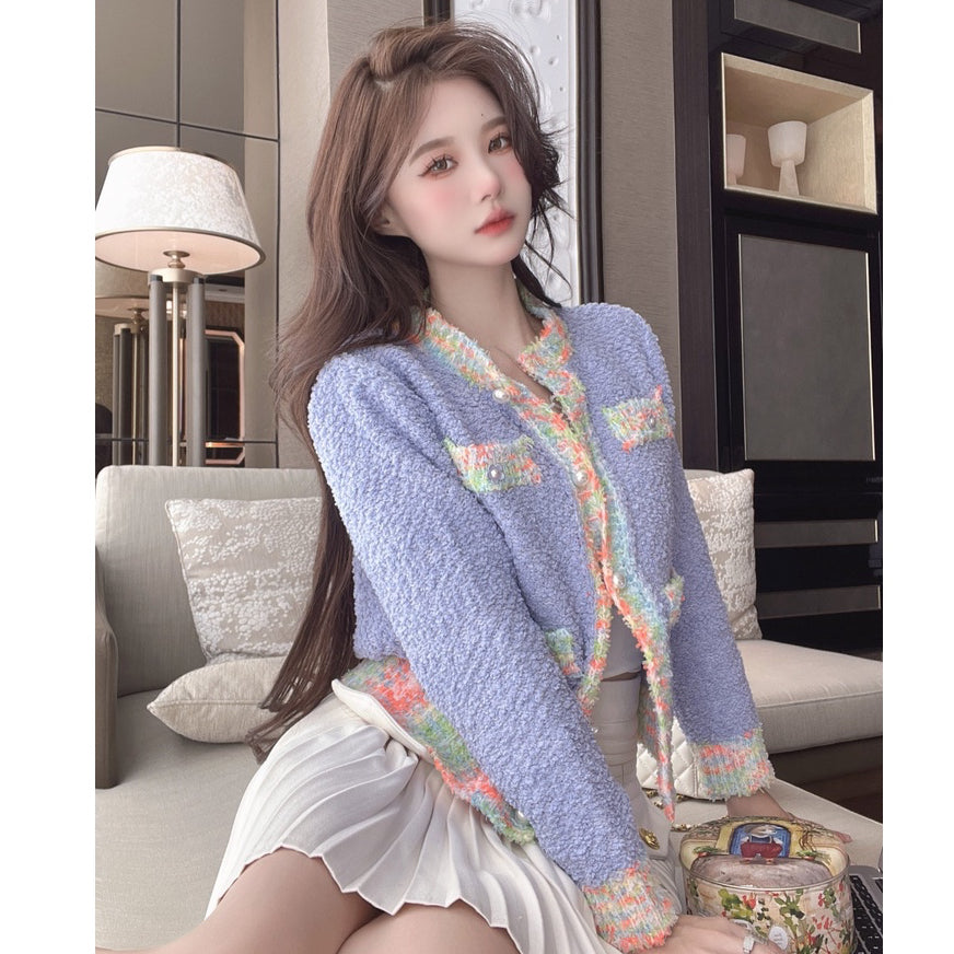 Briella Knit Wool Outer Cardigan Korea Fairlady