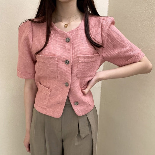 Pam Tweed Top Korea Fairlady